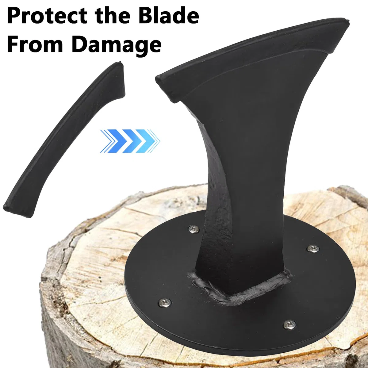 Divisor de Leña, Firewood Splitter,Divisor de Cuña de Madera Rápida, Herramienta de División Resistente,Divisor de Leña Pequeño,Divisor de Troncos Manual para Estufa de Leña Pequeña para Chimenea