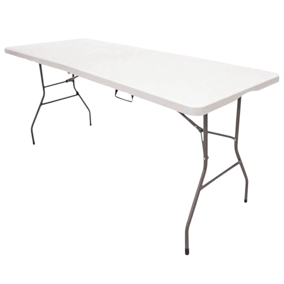 Mi Ko Mi Ka Mesa Plegable Solid 180cm o 122cm, portátil, Normativa Uso público Interior/Exterior (EN 581-1/3) Tablero Resina HDPE 3,5cm, Capacidad 4/6/8 Personas y Carga 150 kg. Multiuso