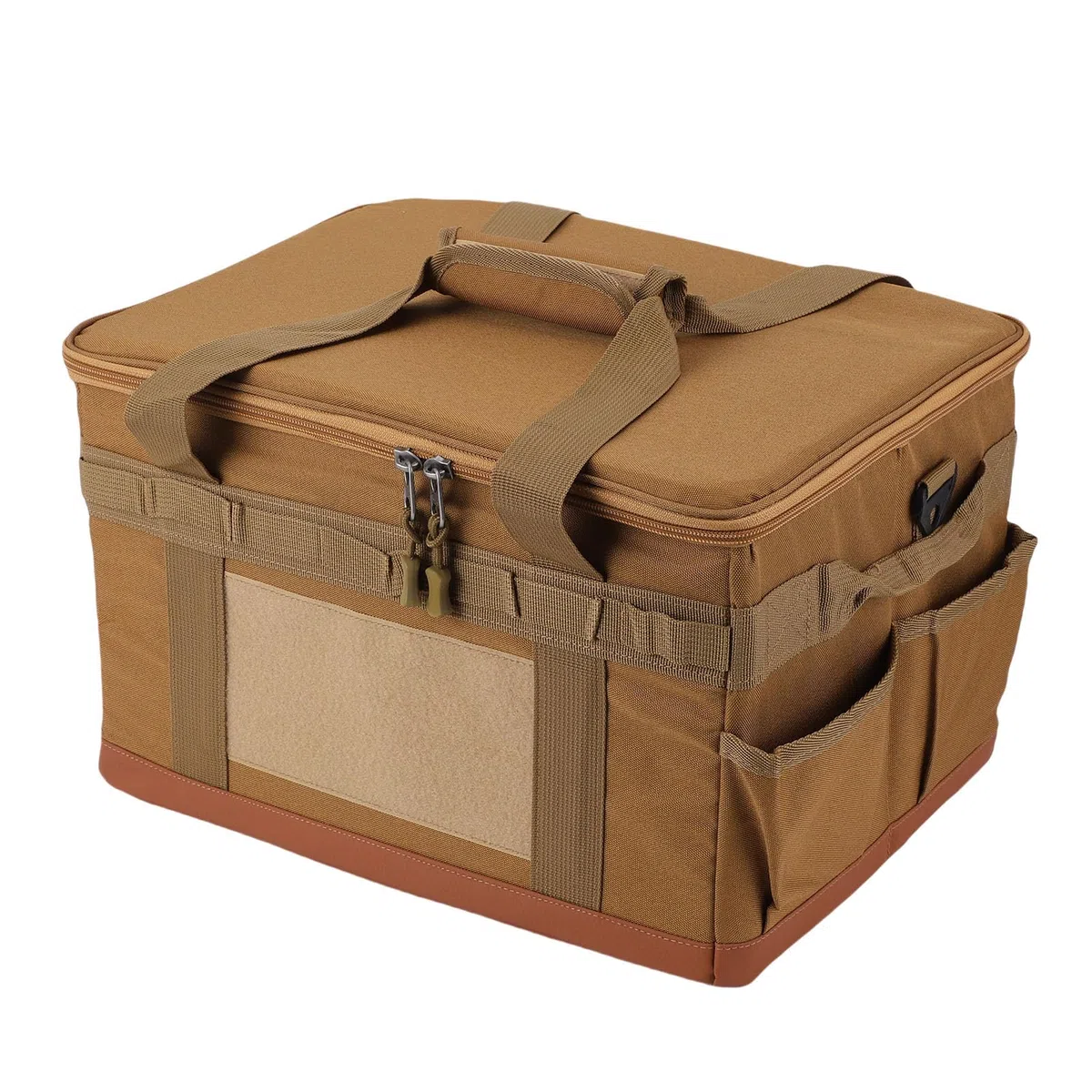 Fockety Bolsa de Almacenamiento para Acampar, Gran Capacidad 30L Organizador de Bolsas para Barbacoa y Picnic Diseño Duro Plegable Organizador de Maletero Bolsas Tácticas Multiusos