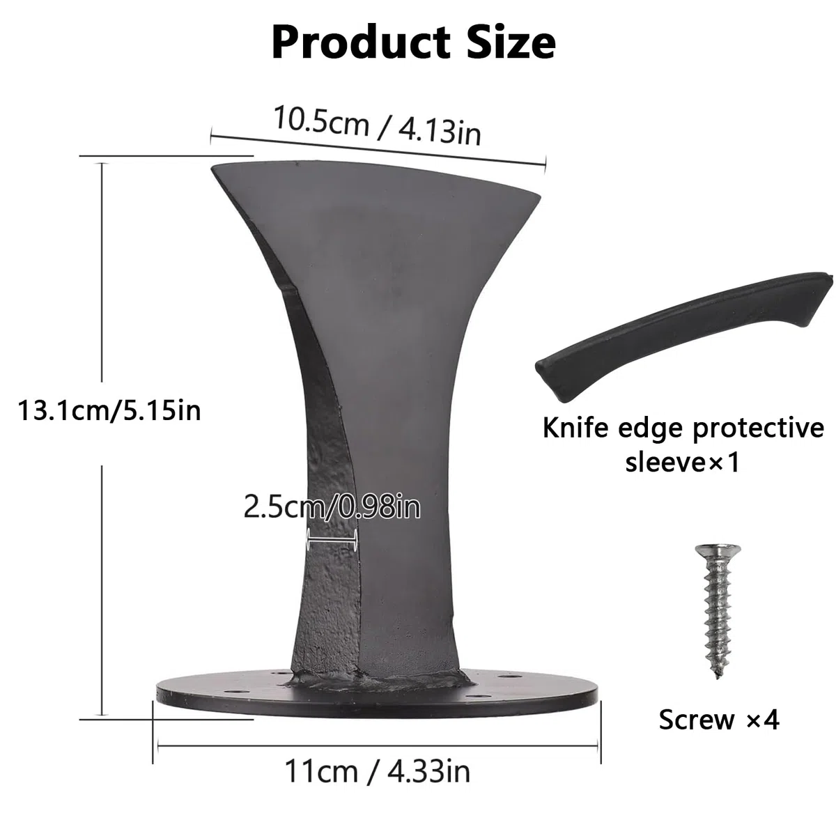 Divisor de Leña, Firewood Splitter,Divisor de Cuña de Madera Rápida, Herramienta de División Resistente,Divisor de Leña Pequeño,Divisor de Troncos Manual para Estufa de Leña Pequeña para Chimenea