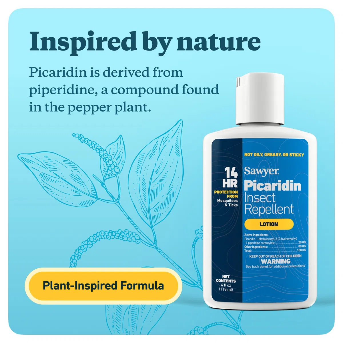 Sawyer Products 20% Picaridin Repelente de insectos