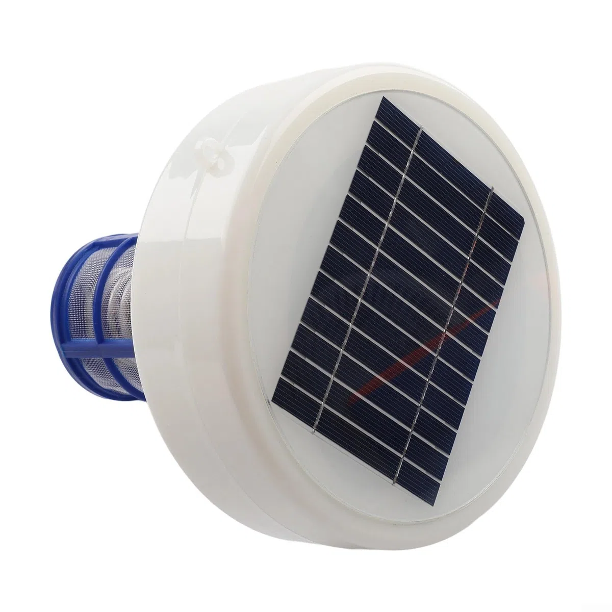 Purificador de agua ionizador de piscina con energía solar para piscinas enterradas y sobre el suelo, spas de agua salada, limpiador de paneles solares, componentes electrónicos de plástico