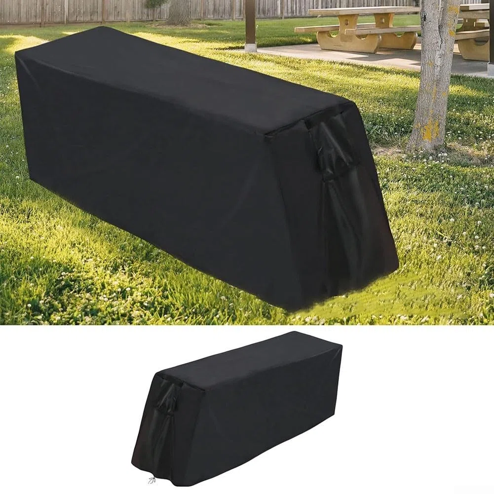 Funda de banco impermeable para equipo de gimnasio en casa, compatible con bancos de peso estándar y estaciones de entrenamiento ajustables para interiores y exteriores