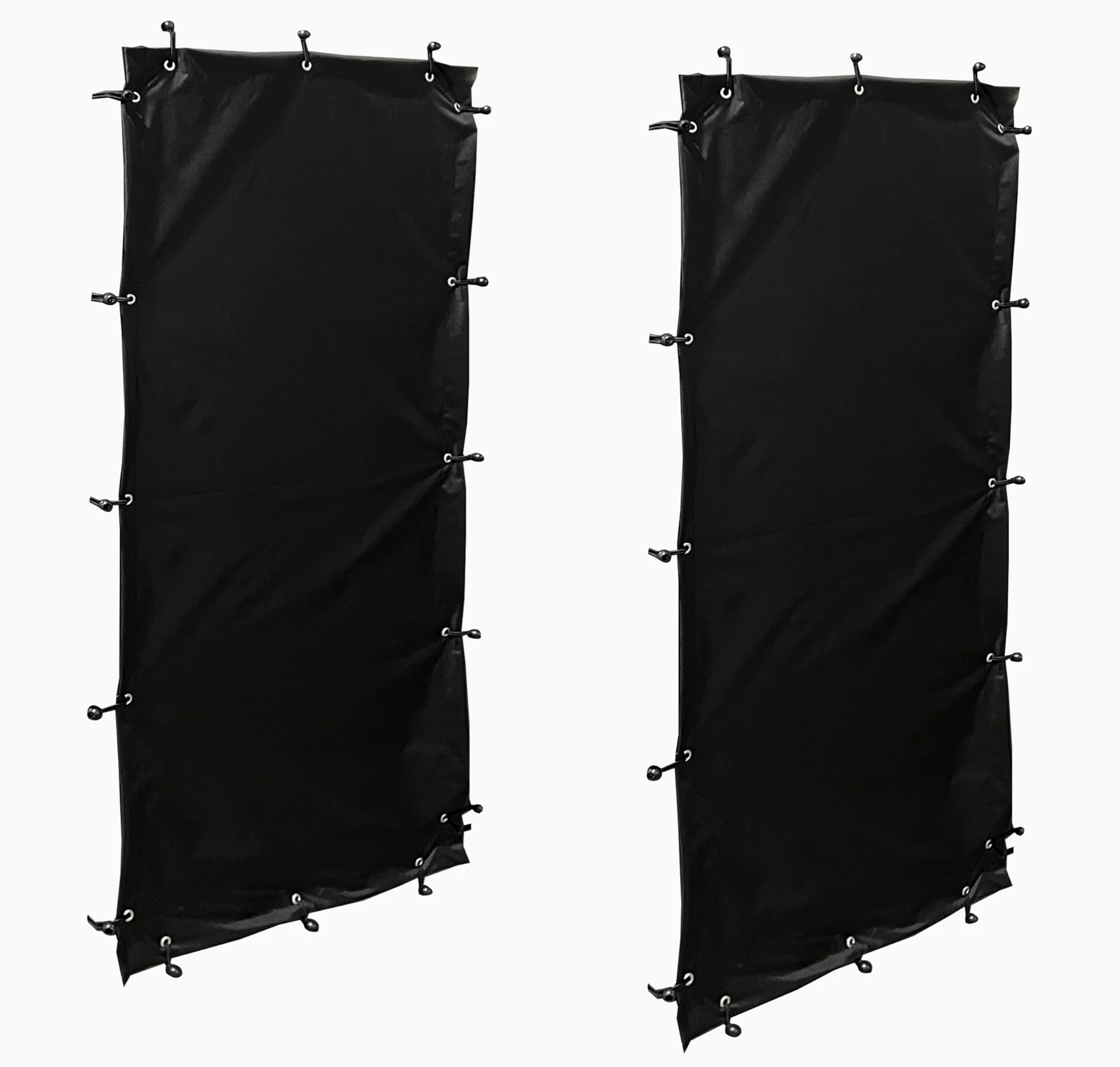 QUICK STAR Juego de protección contra la intemperie 66 x 148 cm, 2 lados para estanterías de leña T/H 70 x 185 cm