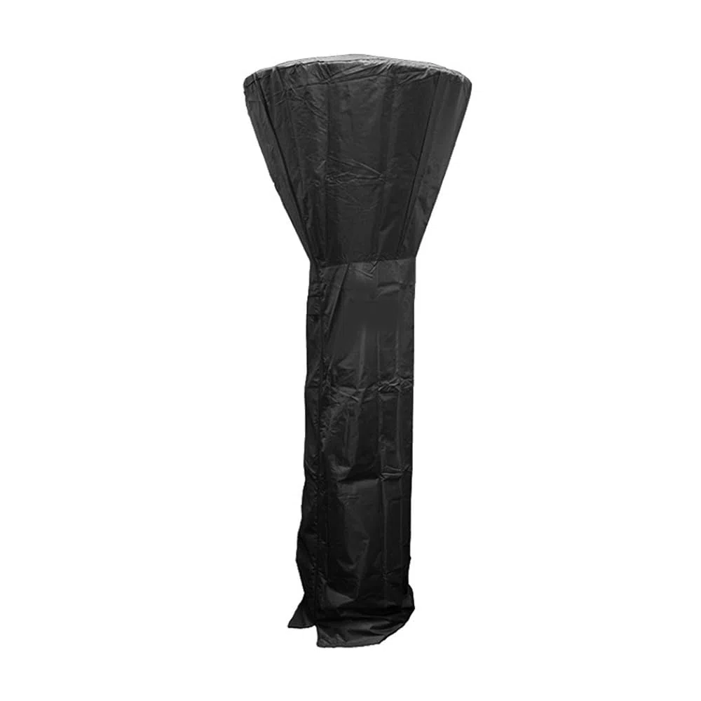 NUZAMAS Cubierta de calefacción de patio de 226 x 85 x 48 cm, cubierta resistente para calefacción exterior, impermeable, resistente al viento, cubierta protectora contra rayos UV, para calefacción