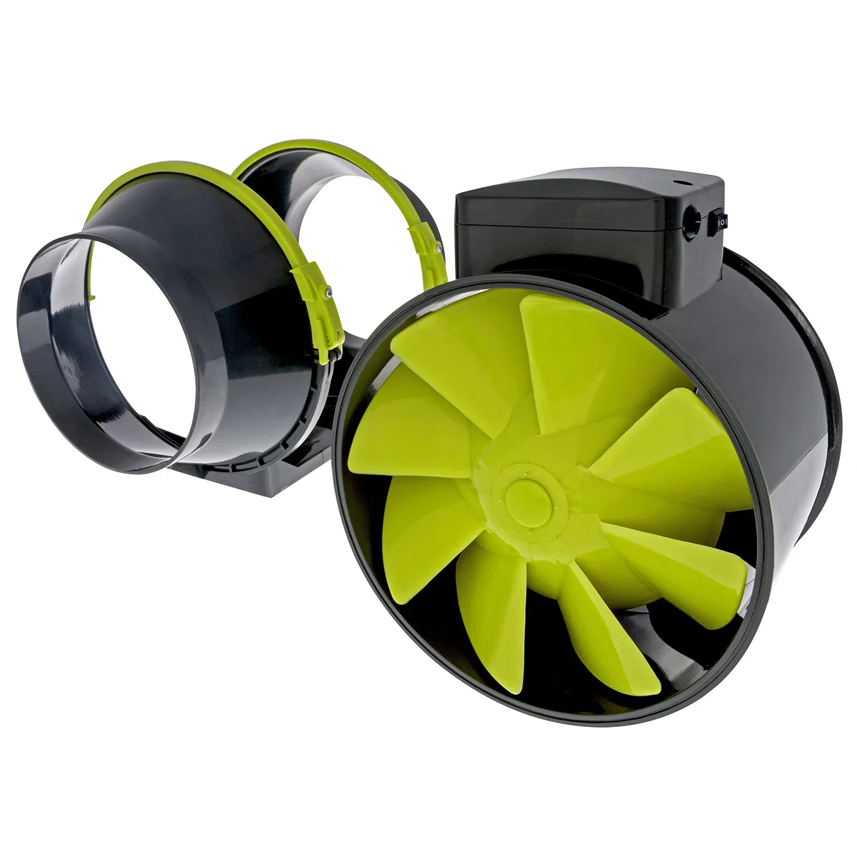 GARDEN HIGHPRO | PROFAN TTMAX Extractor FAN 125 mm | Extractor aire cultivo | Extracción cultivo | Flujo aire de hasta 280 m3/h | Bajo consumo | Cable incluido
