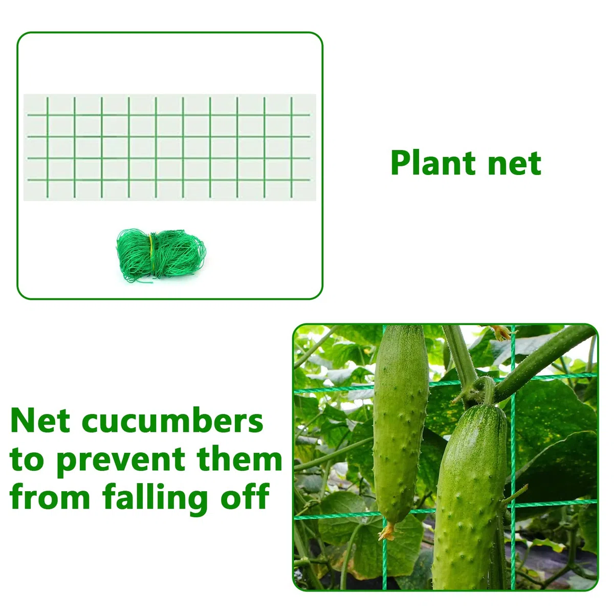 Enrejado plegable para pepinos, verde, triangular, acero recubierto de plástico, soporte para plantas trepadoras de jardín, pepinos, tomates, calabacín