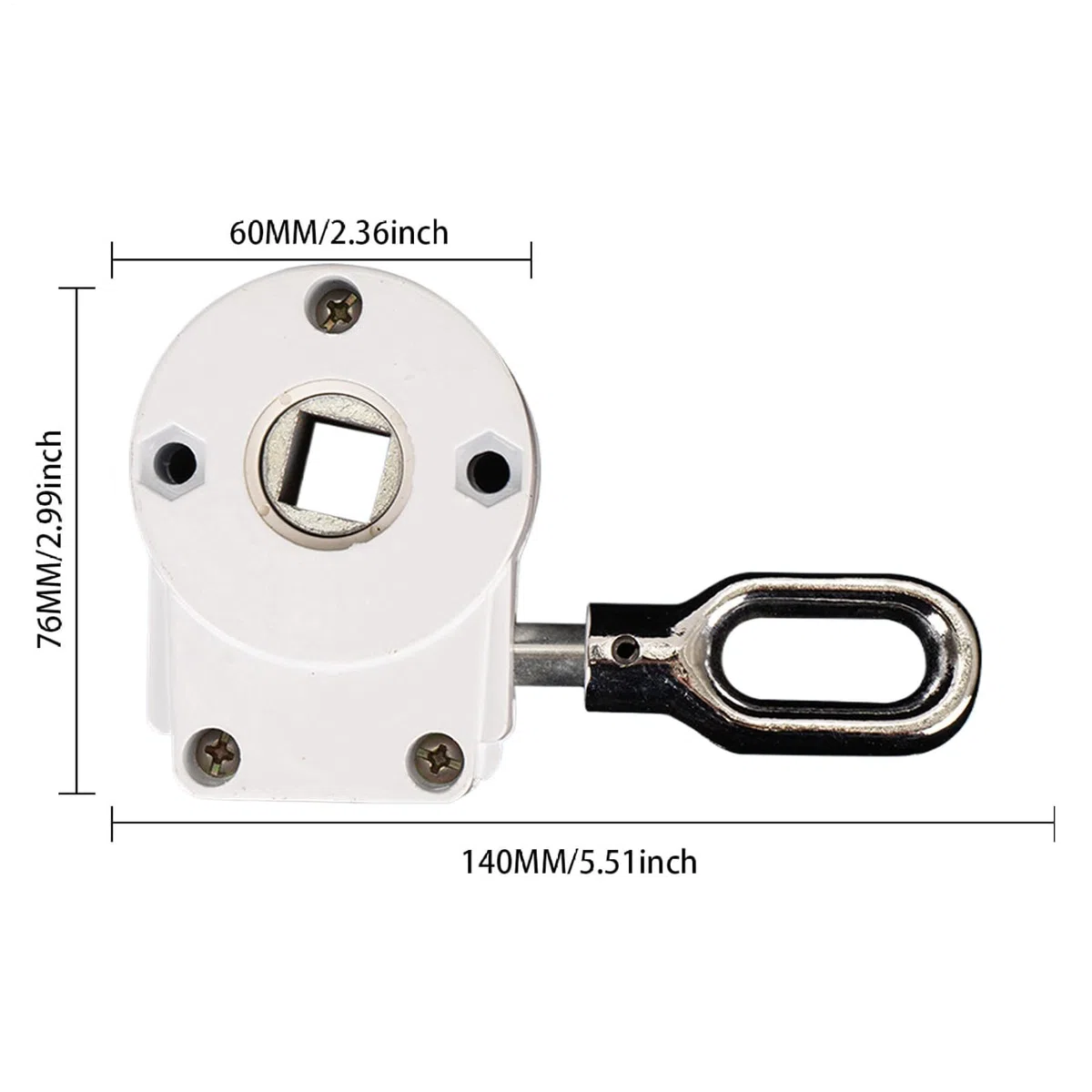 Manual de equipo de toldo para toldos – Engranaje manual de tornillo sin fin | Engranajes de manivela de caja de cambios | Soporte inalámbrico | Piezas resistentes | Persianas portátiles para