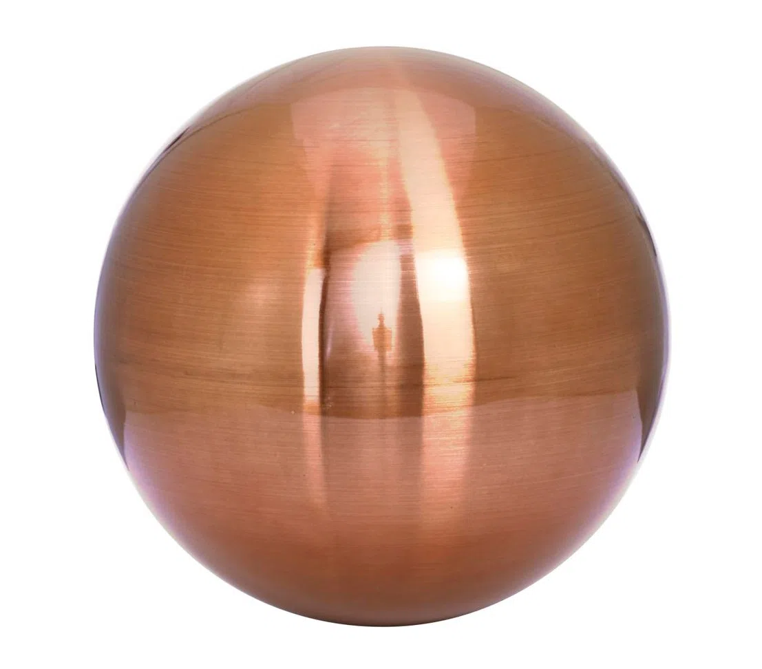 Dehner Bola de Acero Inoxidable, aleación de Acero, Cobre, 10 cm