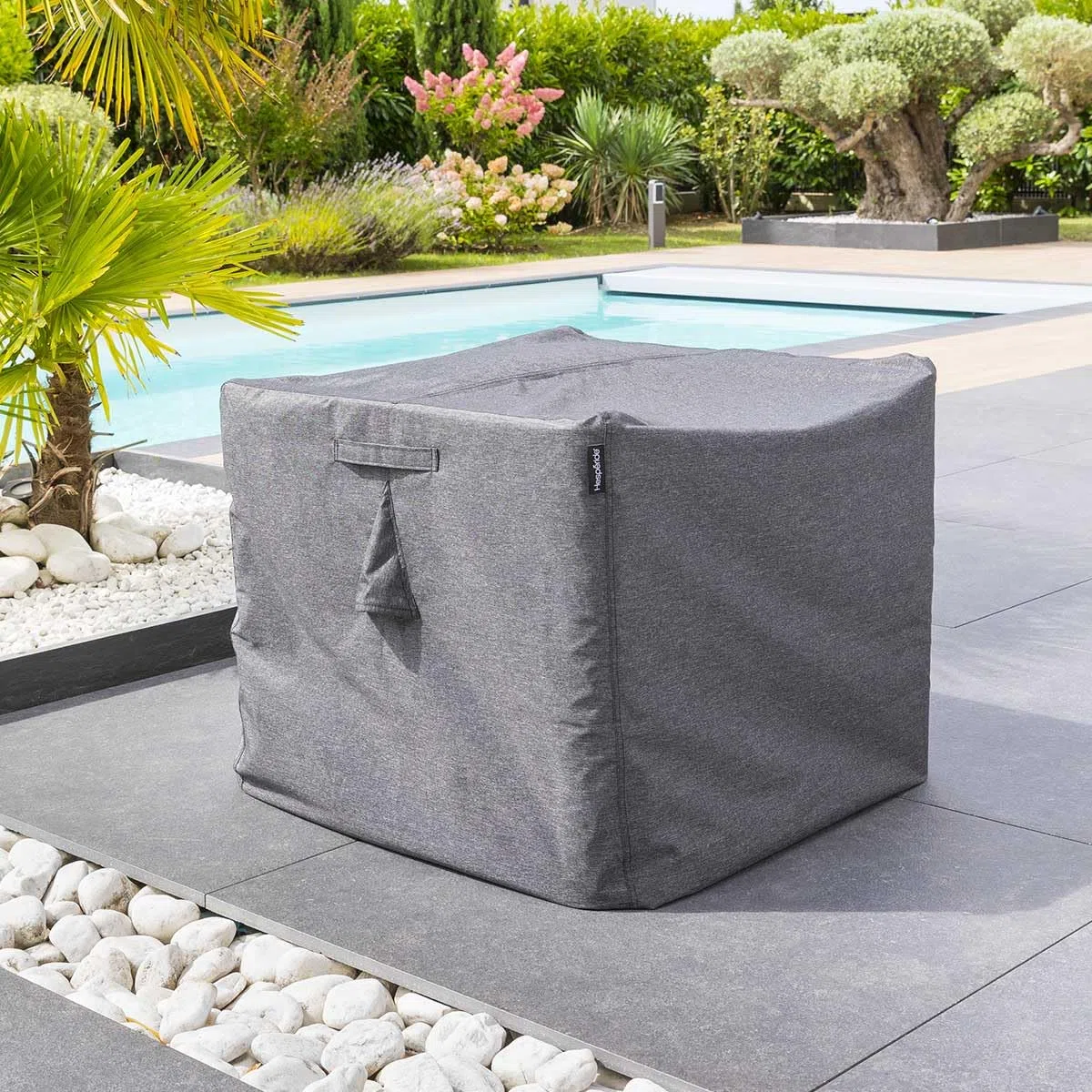 Hespéride - Funda de protección hambo para Mesa Cuadrada S - 105 x 105 x 80 cm