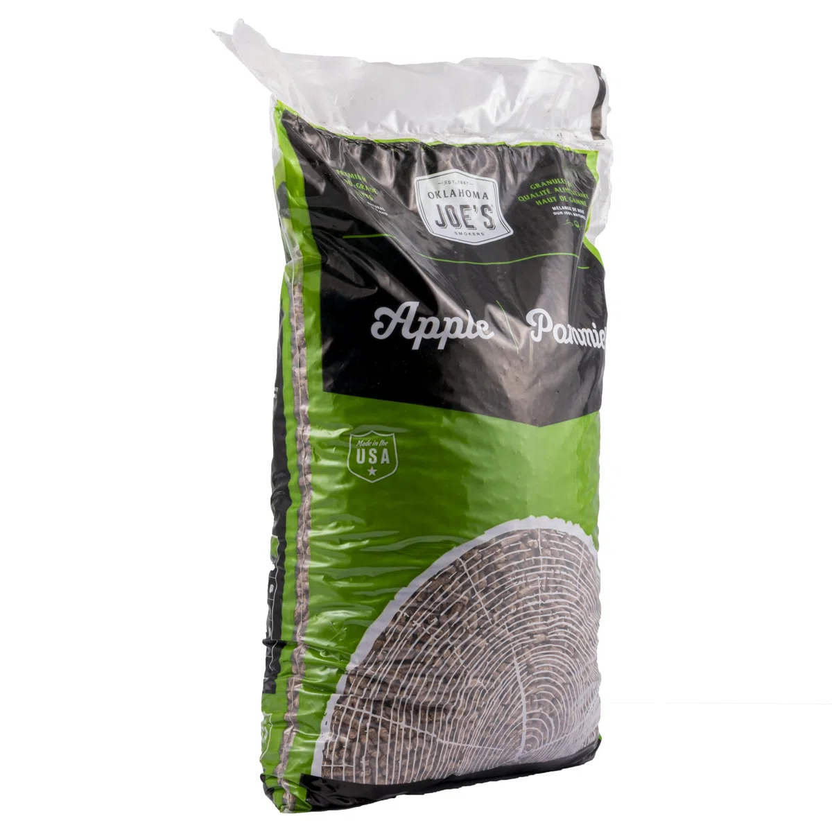 Oklahoma Joe's Pellets de madera de manzana, bolsa de 20 libras - 2778407