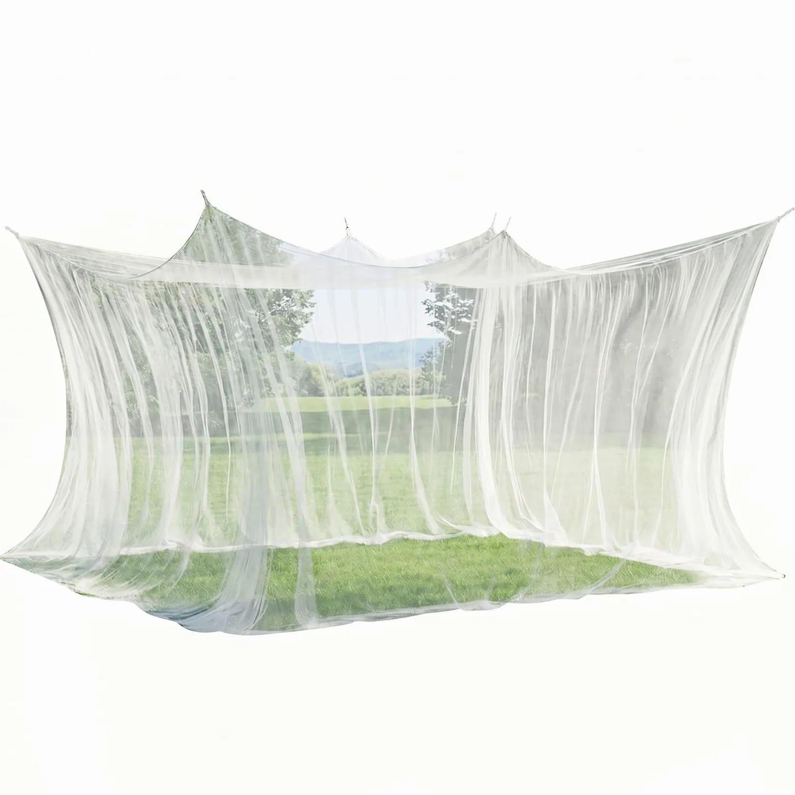 Sekey Mosquitera de 500 x 300 x 250 cm, Malla Fina de 0,07 mm, Doble mosquitera de Viaje, portátil Cerrada, Tienda de campaña Cerrada, protección contra Insectos para Exteriores, jardín, balcón