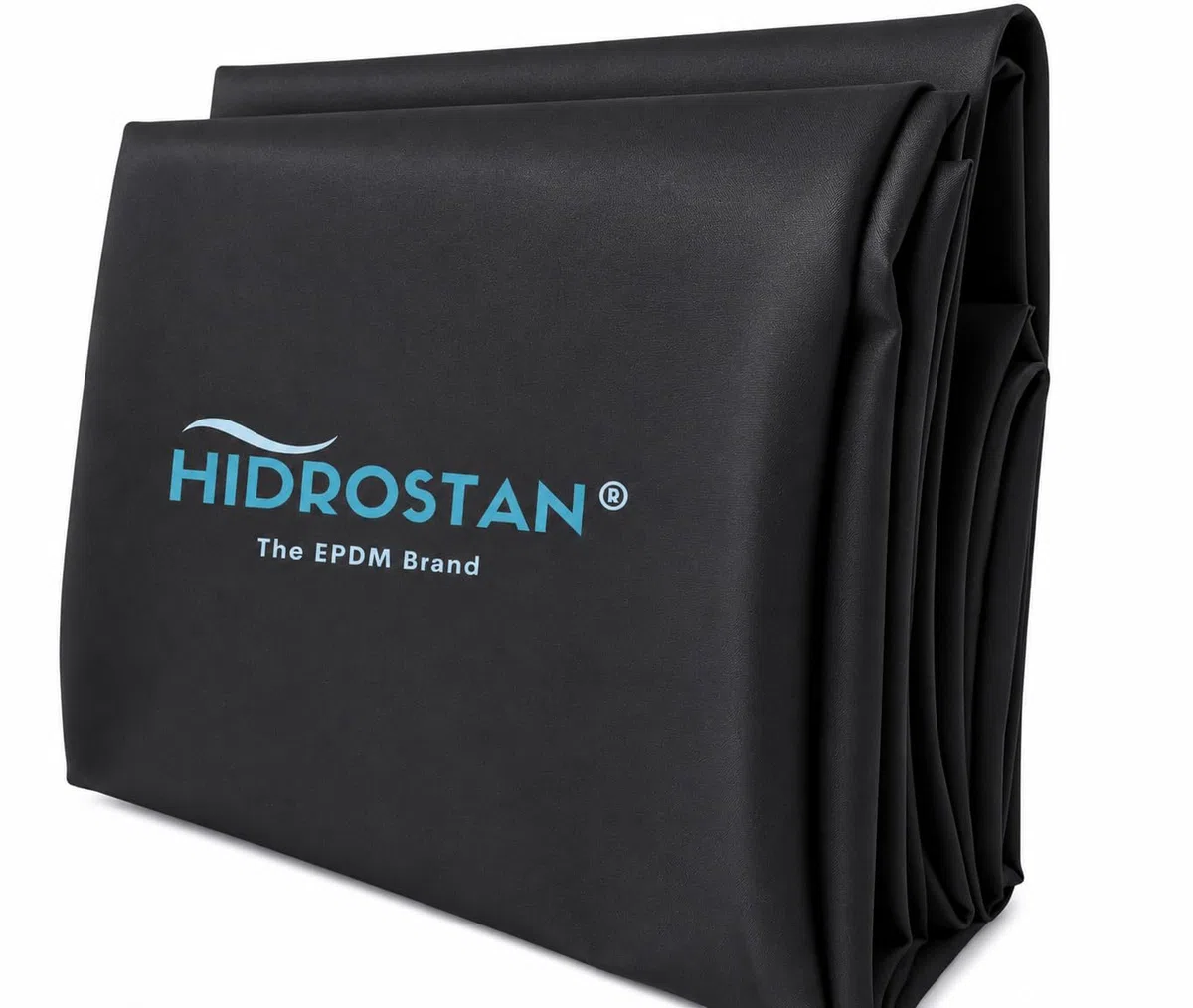 Pack de Lámina Impermeabilizante de EPDM 2x2 m Negra de 0,8mm y 200grs/m2 de Geotextil | Alta Elasticidad | Resistencia UV y Temperatura Extremas | Ideal Estanques, Embalses y Cubiertas.