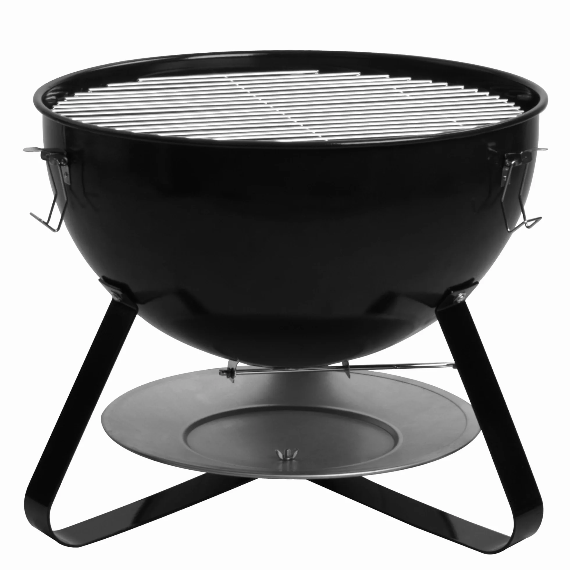 BBQ-Toro Barril Ahumador 3 en 1 | Ø 47 cm | Barril de Ahumado, Fumador | Parrilla de Ahumado, Parrilla de Carbón con Tapa | Horno para Leña | Barbacoa, Smoker, Barril Ahumador con Termómetro