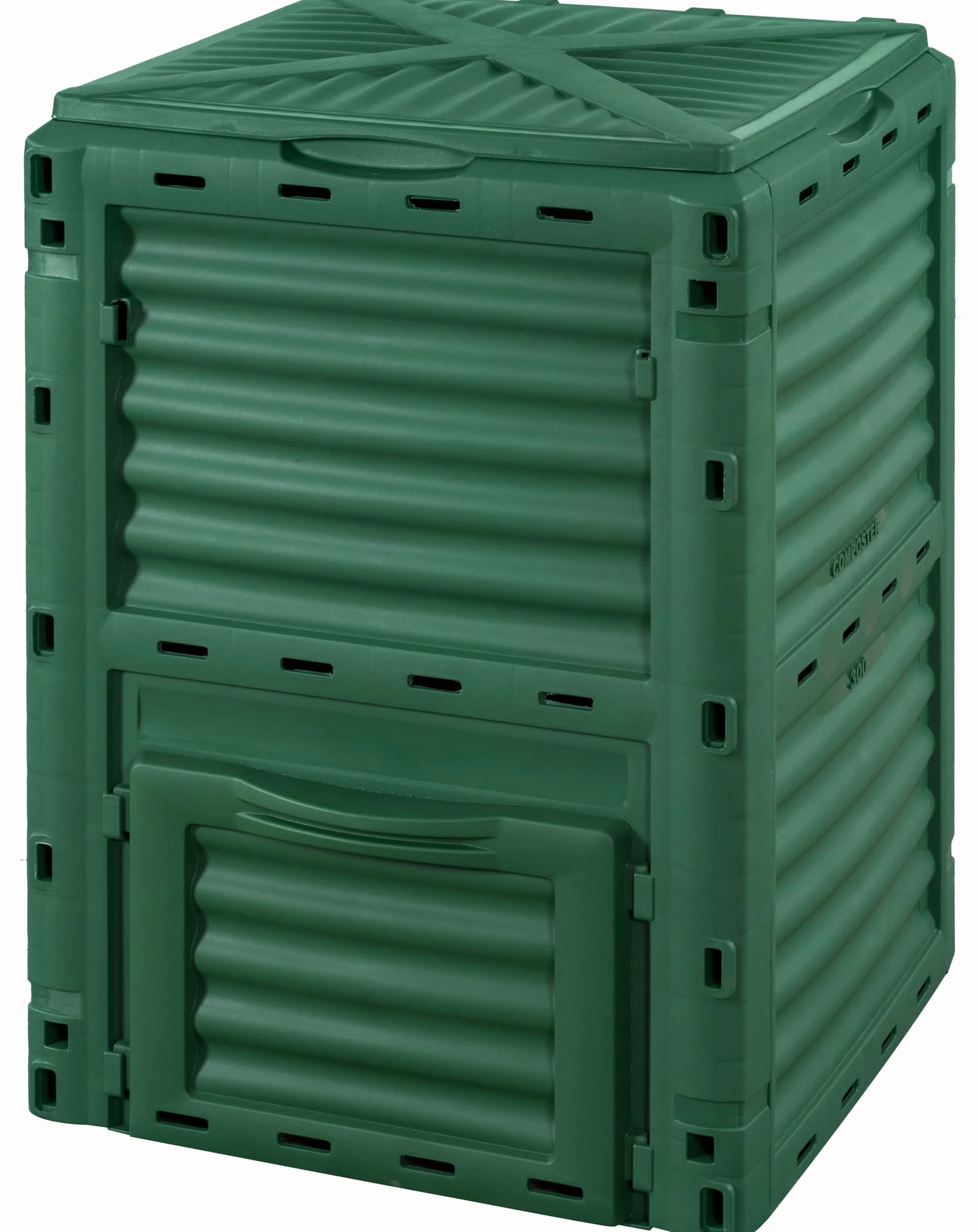 Linea Garden Friend C1933431 Composter 300 l. De polipropileno resistente a la intemperie, verde.