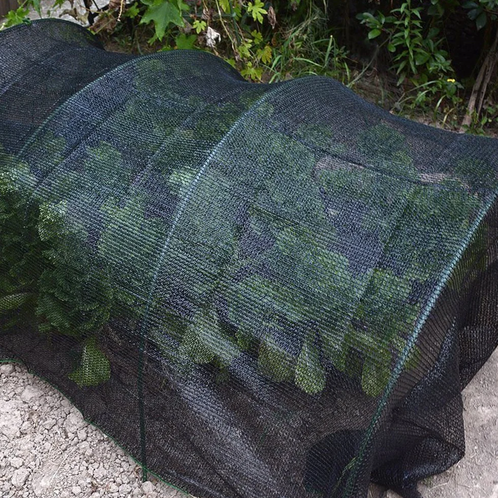 Aros de Invernadero, túnel de Cultivo de 4 pies de Largo 40 x 50cm de Acero con Soporte de plástico para Invernadero, Paquete de 6