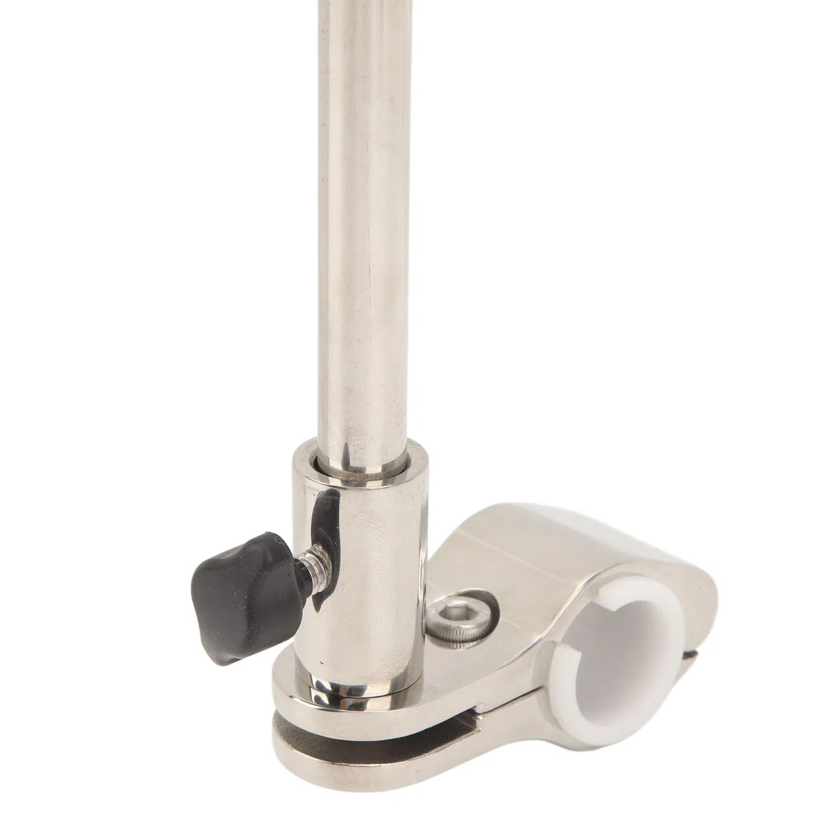 Mástil para banderas de barco, mástil marino con base, mástiles telescópicos de acero inoxidable, kit de mástil para banderas de barco, soporte para banderas, soporte para mástil para el hogar, yates