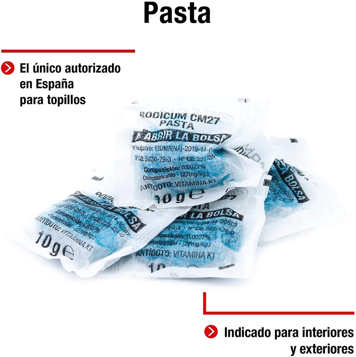 Veneno para Topos 720gr