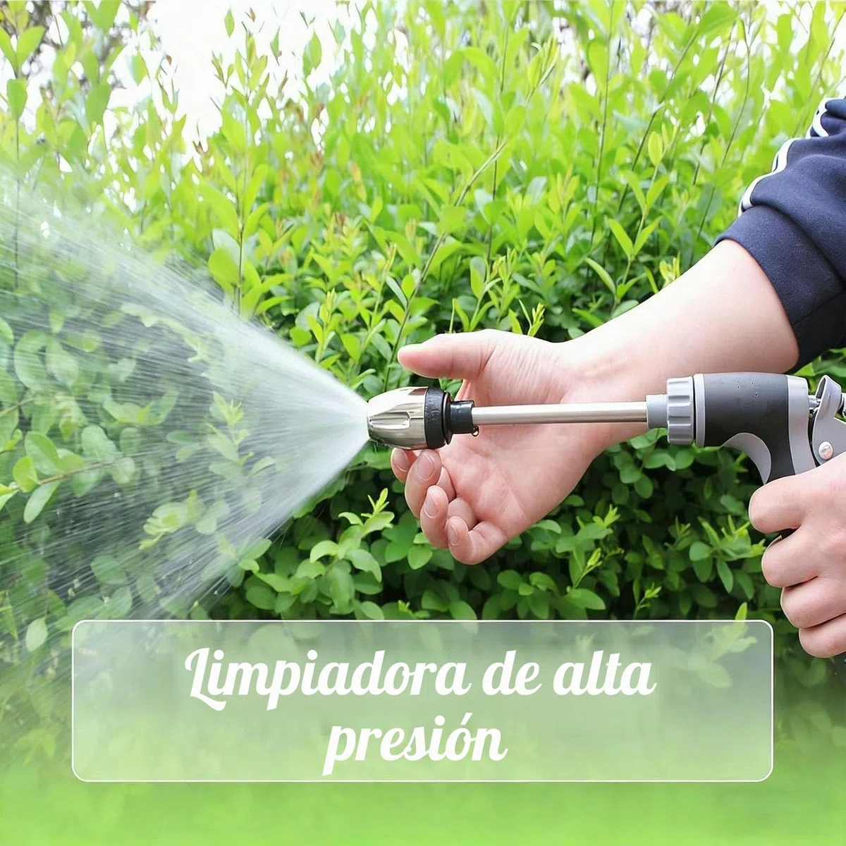 Boquilla de lavado a presión, accesorio de chorro de agua de alta presión para manguera, elimina sin esfuerzo la suciedad y las manchas