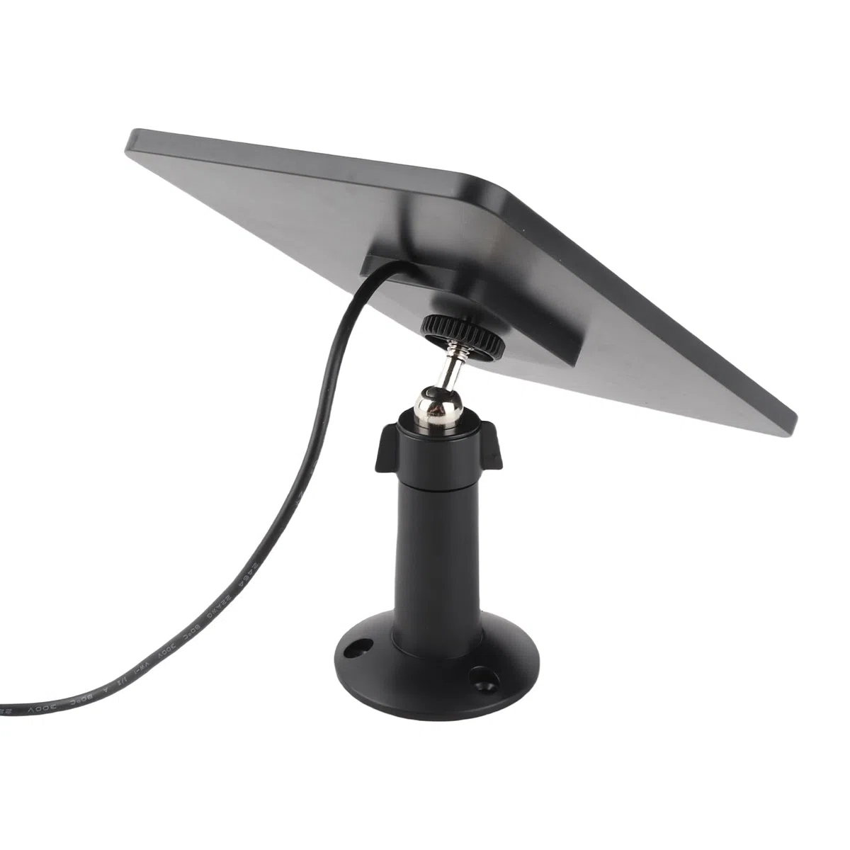 Cargador Solar de Anillo de 10W, Panel Solar de Anillo para una Leva de Palo, Cargador de Energía Solar Portátil IP65 Profesional Eficiente Profesional para la Leva del (CSP4W-DC-B)