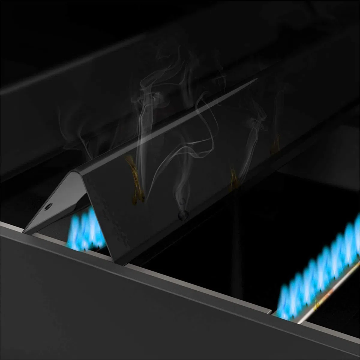 onlyfire Flavorizer Barras/Placa de Calor de para Weber Genesis II/LX 300 Series（5 Piezas）