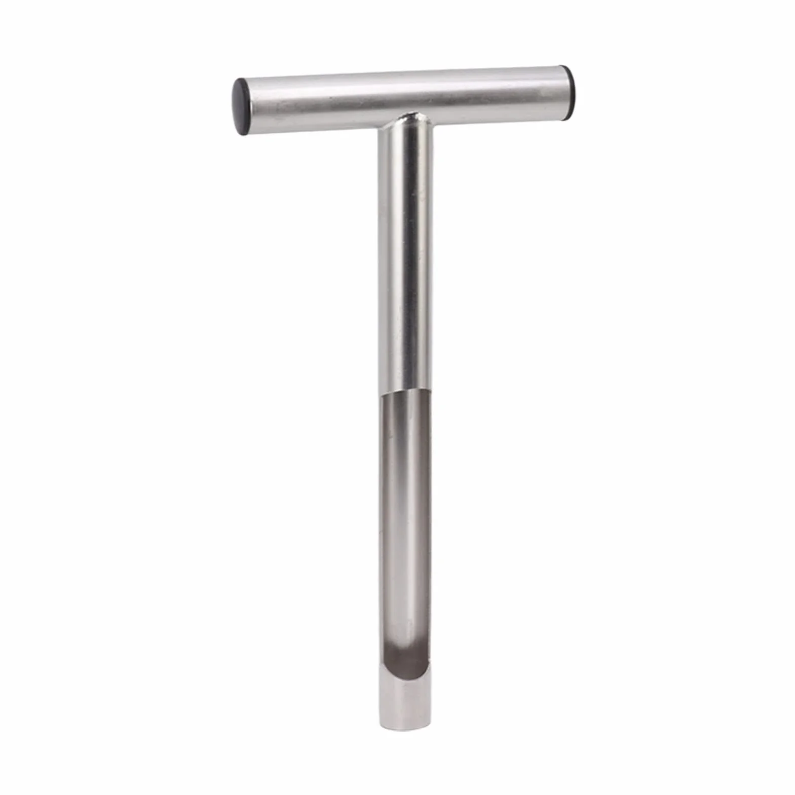 Wakects Sonda de Muestreo de Suelo, Acero Inoxidable 304, 30.48 cm, Alta Eficiencia, para Césped, Jardín y Granja, 1.5 mm de Espesor