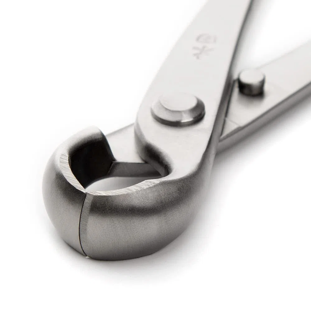 205 mm knob Cutter Round Edge Cutter Cortador de Perilla cóncavo Cortador de Borde Nivel de Calidad Profesional 4Cr13MoV Herramientas para bonsáis de Acero aleado Bonsai Tools