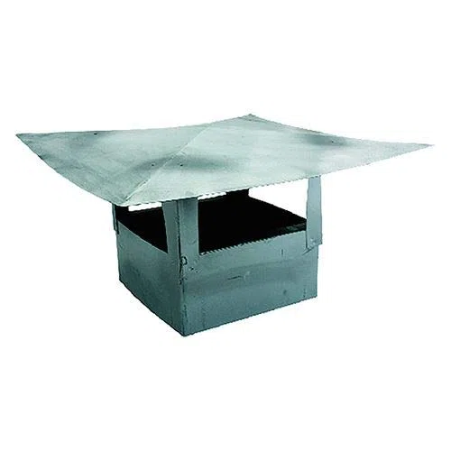 Chimenea de sombrero, modelo (25 x 25 cm)