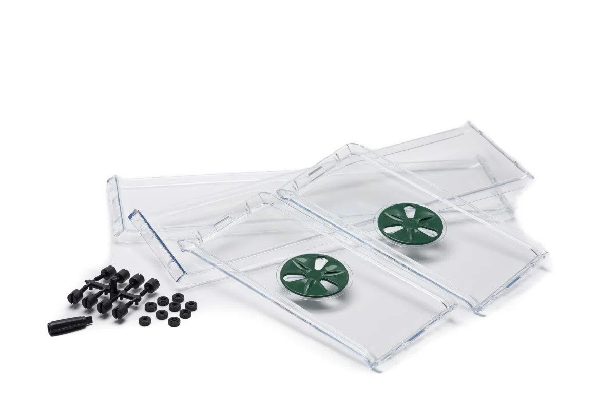 EarlyGrow MPL50119 propagador mediano a prueba de roturas con juegos de extensores de altura (mediano con un juego de extensor)