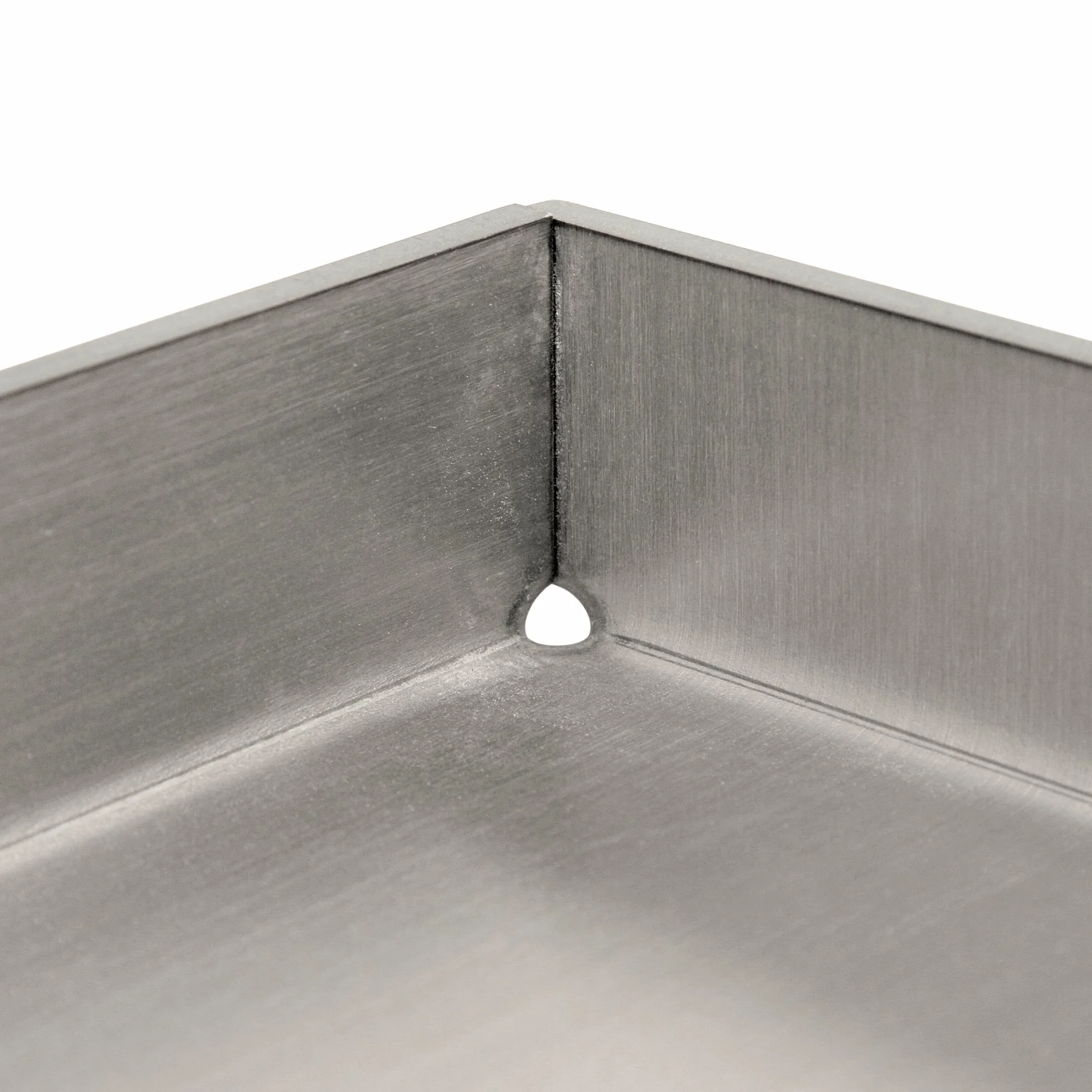 BBQ-Toro Plancha Rectangular en Acero Inoxidable para Parrilla | 26 x 43,4 cm | Adecuada para Weber Grill | Placa Universal | Barcaboa de Gas y Carbón