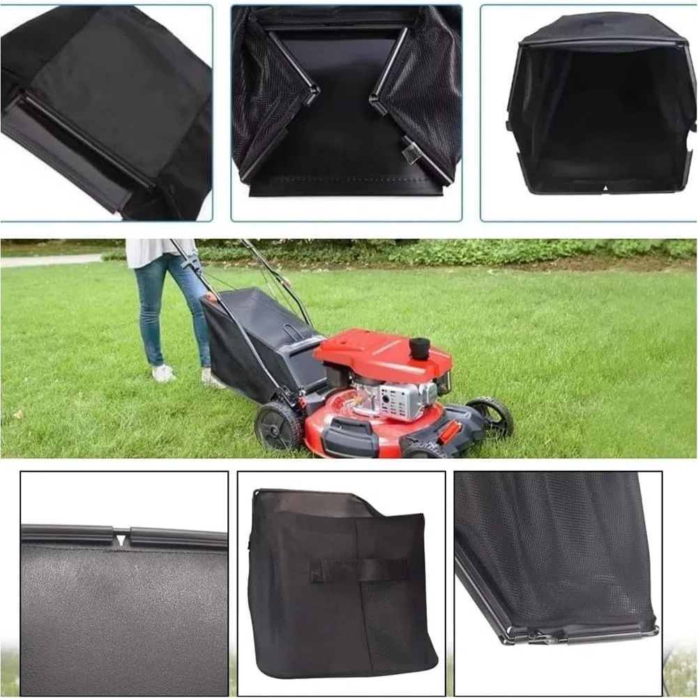 Bolsa de recogecésped de 21 pulgadas compatible con modelos Troy TB110 TB210 TB260 TB280ES TB130 TB230 TB280 964-04117A 664-04117A