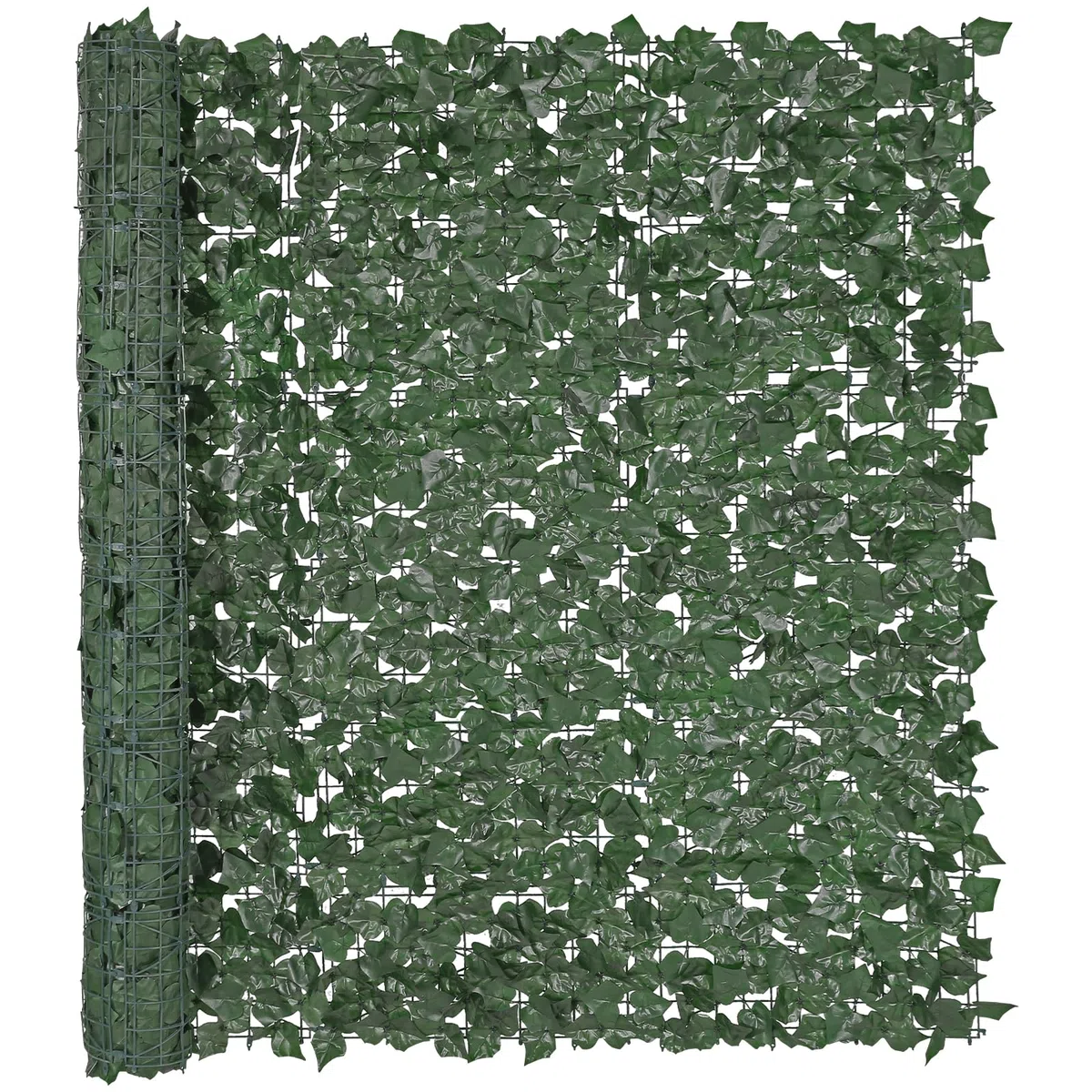 VEVOR Valla de Privacidad de Hiedra, 1500 x 2490 mm, Pantalla de Pared Verde Artificial, Valla de Hiedra Verde con Junta Reforzada, Setos Sintéticos Decoración de Hojas de Vid para Jardín Exterior