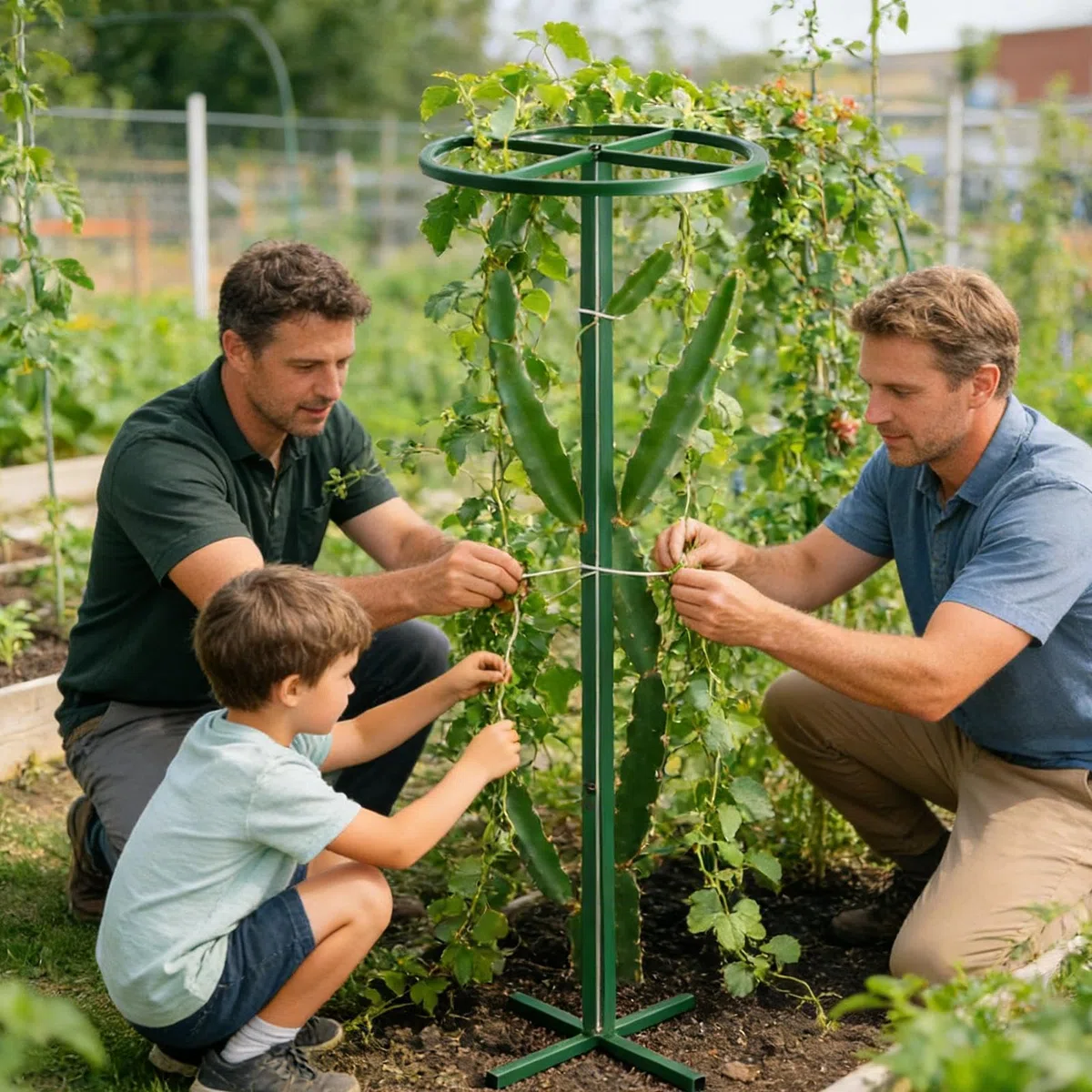 Pilar de escalada botánica, aguja vertical, accesorios de jardín, soporte de plantas de fruta del dragón para plantas de tomate, flores, pepino, vides, macetas, interiores y exteriores, patio