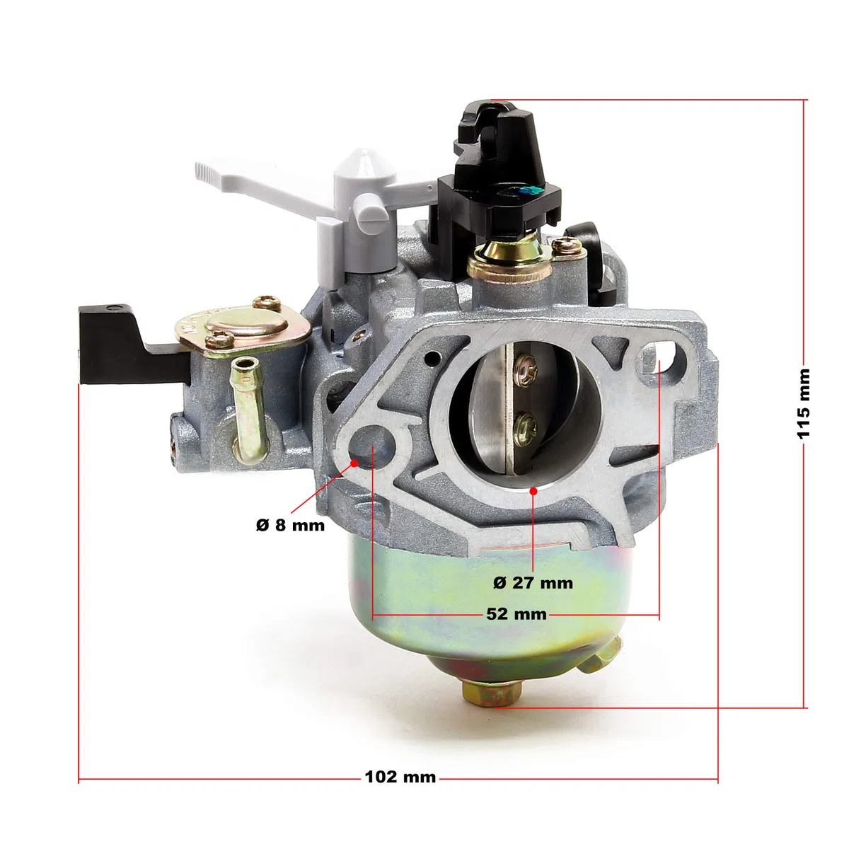 Carburador pieza de repuesto para motor de gasolina LIFAN de 13 CV