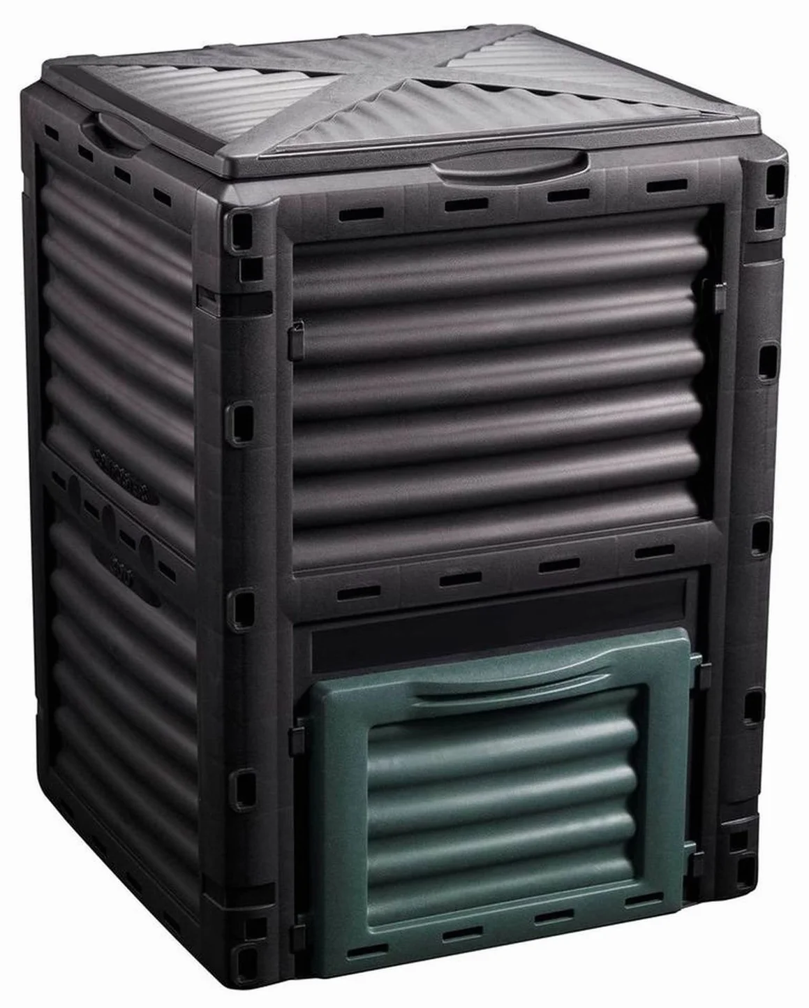 Cubo térmico para compostaje, resistente a la intemperie