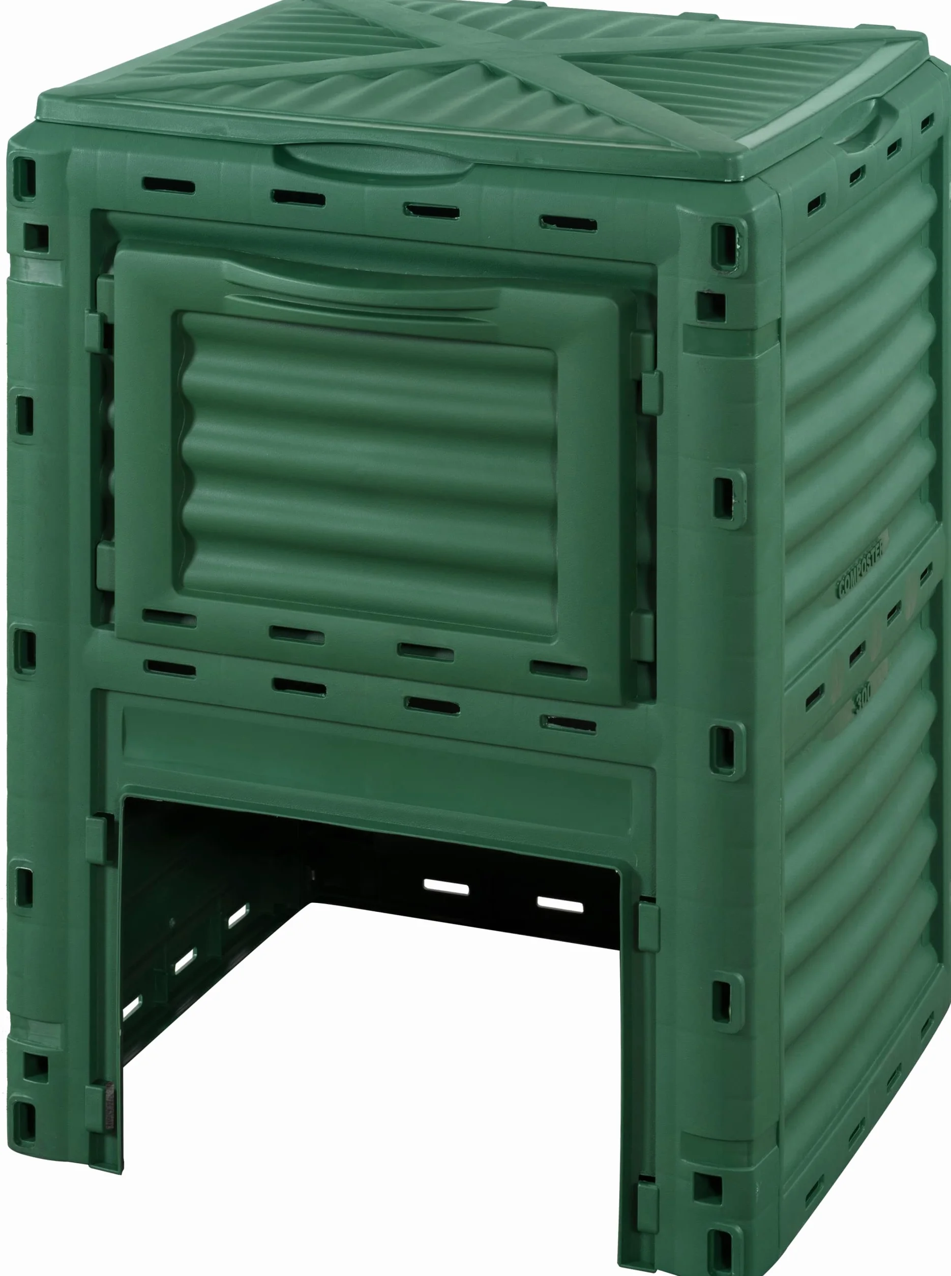 Linea Garden Friend C1933431 Composter 300 l. De polipropileno resistente a la intemperie, verde.