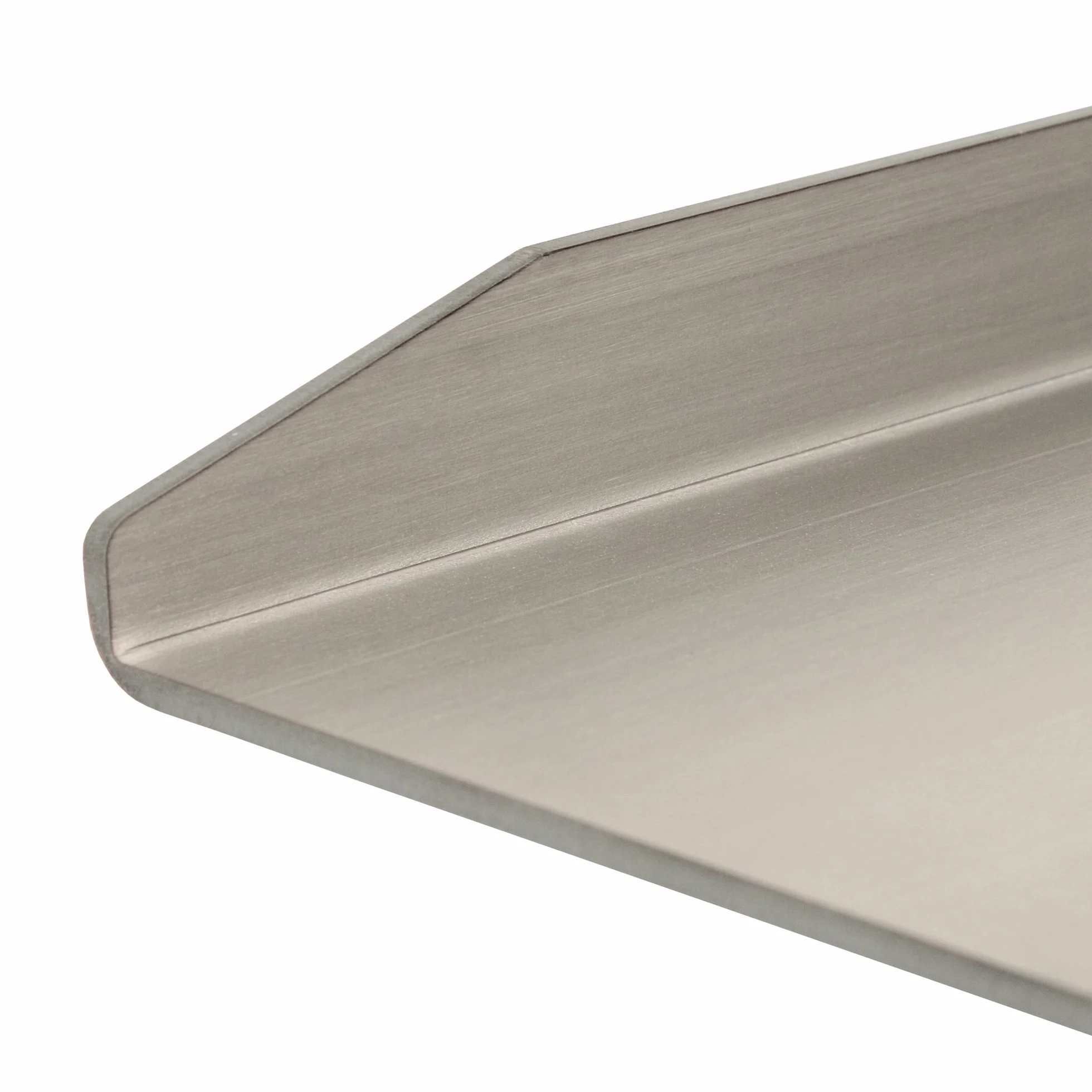 BBQ-Toro Plancha Rectangular en Acero Inoxidable para Parrilla | 26 x 43,4 cm | Adecuada para Weber Grill | Placa Universal | Barcaboa de Gas y Carbón