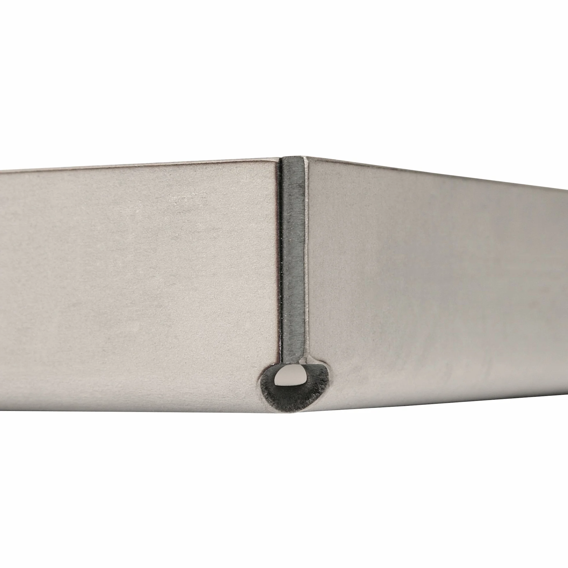 BBQ-Toro Plancha Rectangular en Acero Inoxidable para Parrilla | 26 x 43,4 cm | Adecuada para Weber Grill | Placa Universal | Barcaboa de Gas y Carbón