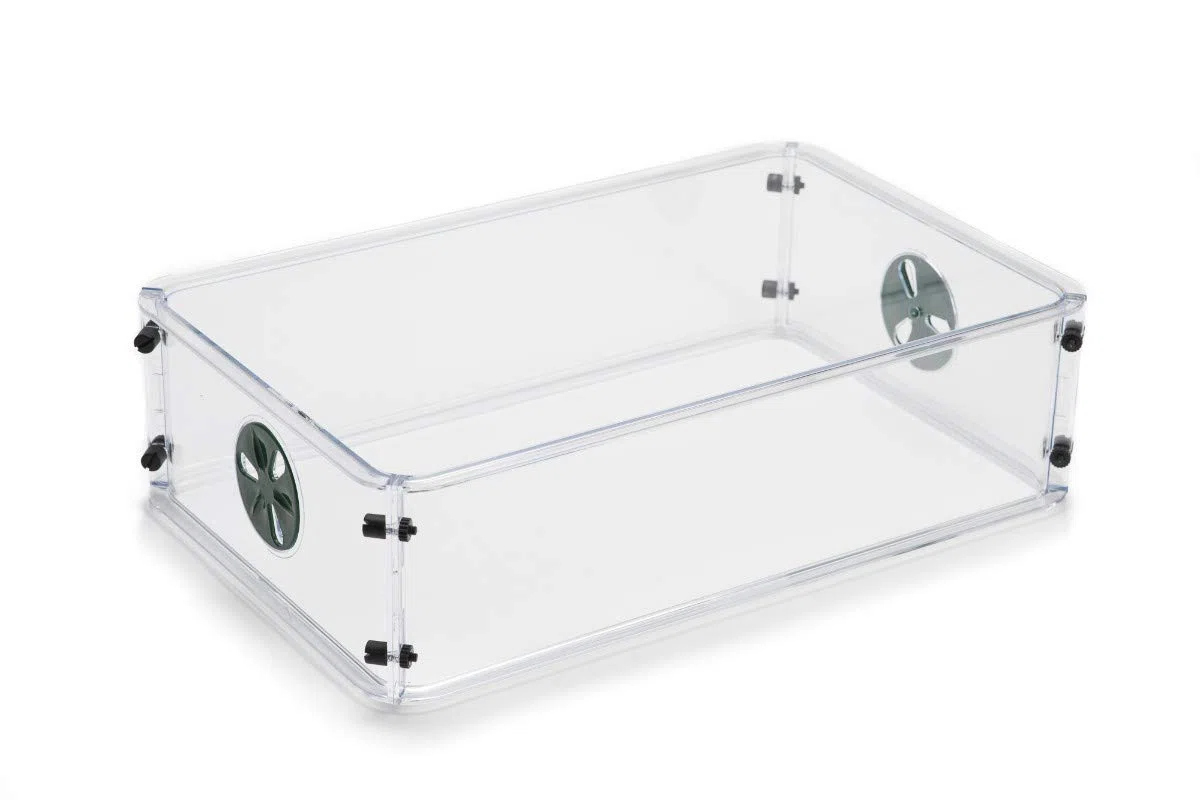 EarlyGrow MPL50119 propagador mediano a prueba de roturas con juegos de extensores de altura (mediano con un juego de extensor)
