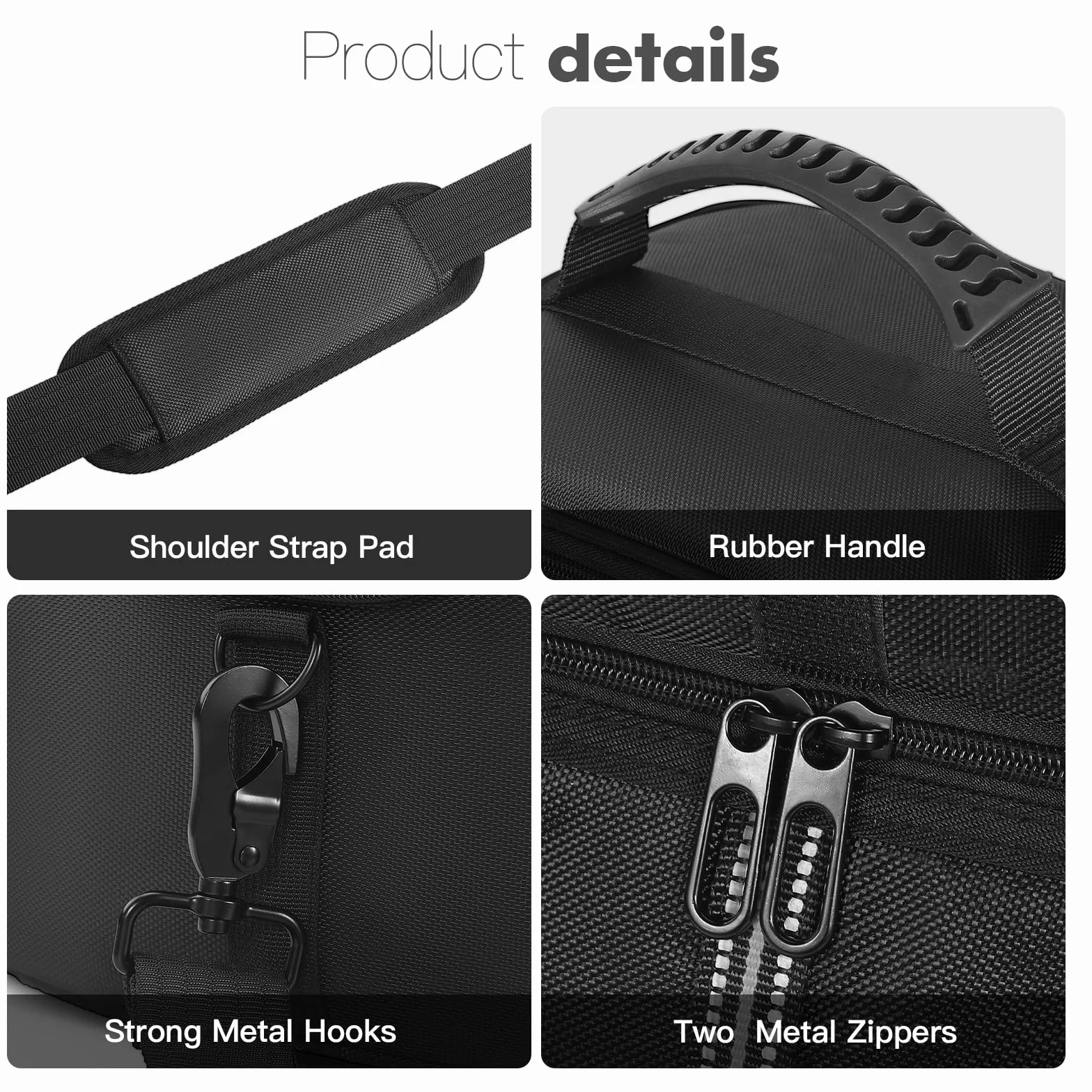 Funda de Transporte Compatible con la Central eléctrica portátil ECOFLOW River 2 MAX, Bolsa de Almacenamiento de Viaje con Ventanas con Cremallera para generador, Cable de Carga y