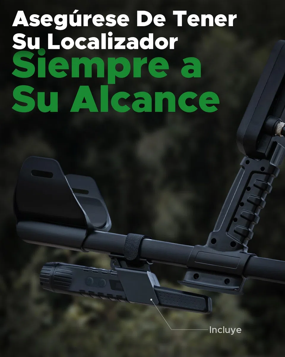Hazlewolke Pinpointer Detector de Metales - Recargable - Completamente Impermeable, con un Solo Clic para Eliminar Interferencias, Accesorios de Localizador de Precisión para Adultos y Niños
