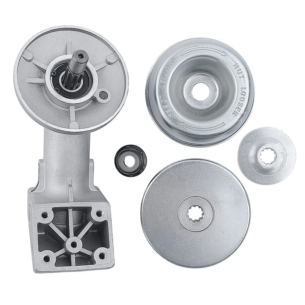 Engranaje Caja Cabeza Casas para STIHL FS120 FS130 FS200 FS250 FS100 FR130 FR220 FR350 FR450 FR480 FT100 Desbrozadora, Reemplaza OEM 4137 640 0100