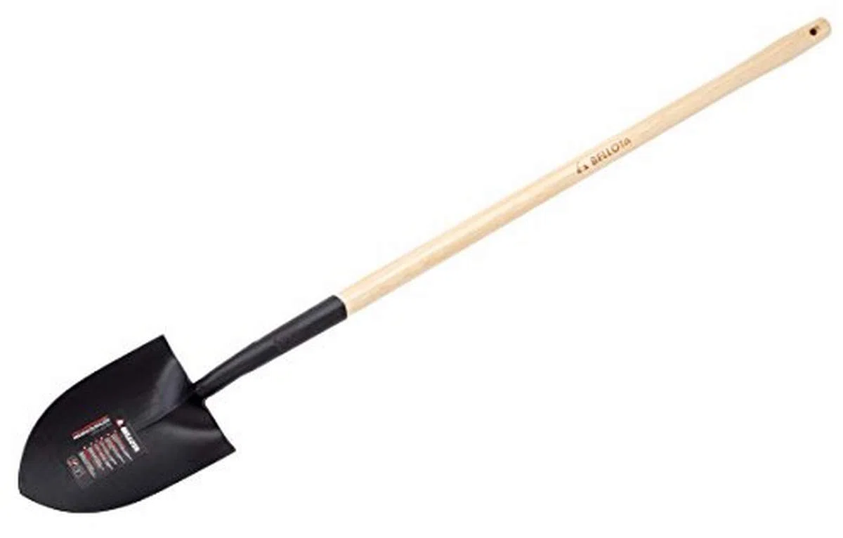 Bellota 5609 ML - Pala forjada con mango de madera para trasplantar, recortar y perfilar el terreno