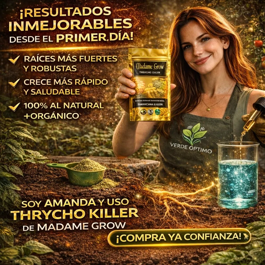 Thrycho Killer - Thricodermas para tu planta - Forma Micorrizas - Hongos beneficiosos coloniza el suelo de tu planta - Mejora el rendimiento y la absorción (50 gramos)