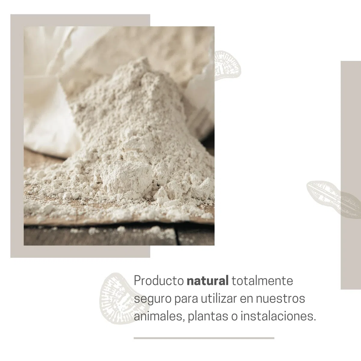 Tierra de Diatomeas Micronizada - 100% Natural y Ecológica - Saco de 20 kg y Botella pulverizadora - Múltiples Usos en Agricultura, Mascotas y Superficies
