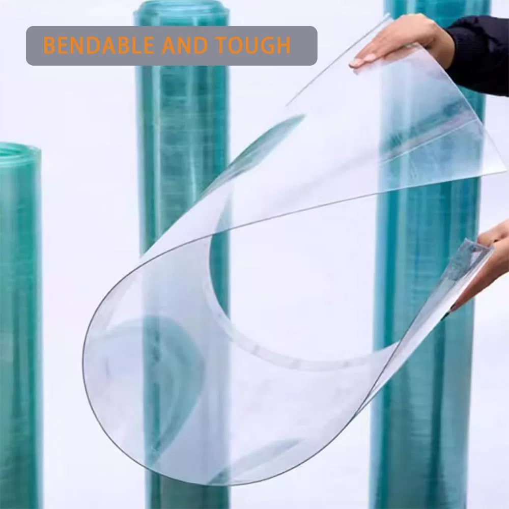 Placas De Policarbonato Paneles De Transparente De 0, 8 Mm para Invernaderos Lámina Sólida Resistente A Los Rayos UV Jardines Lámina para Techo Garaje(Size:0.5 * 4m,Color:0.8mm)