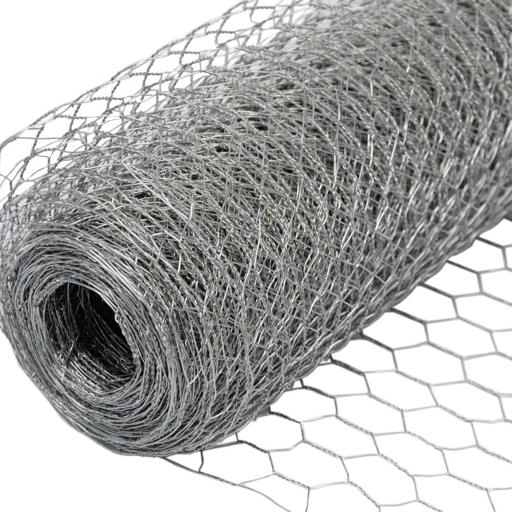 Wurko - Enrejado Triple Torsión Galvanizado 51 x 51 mm 200 cm Altura, Rollo 50 Metros