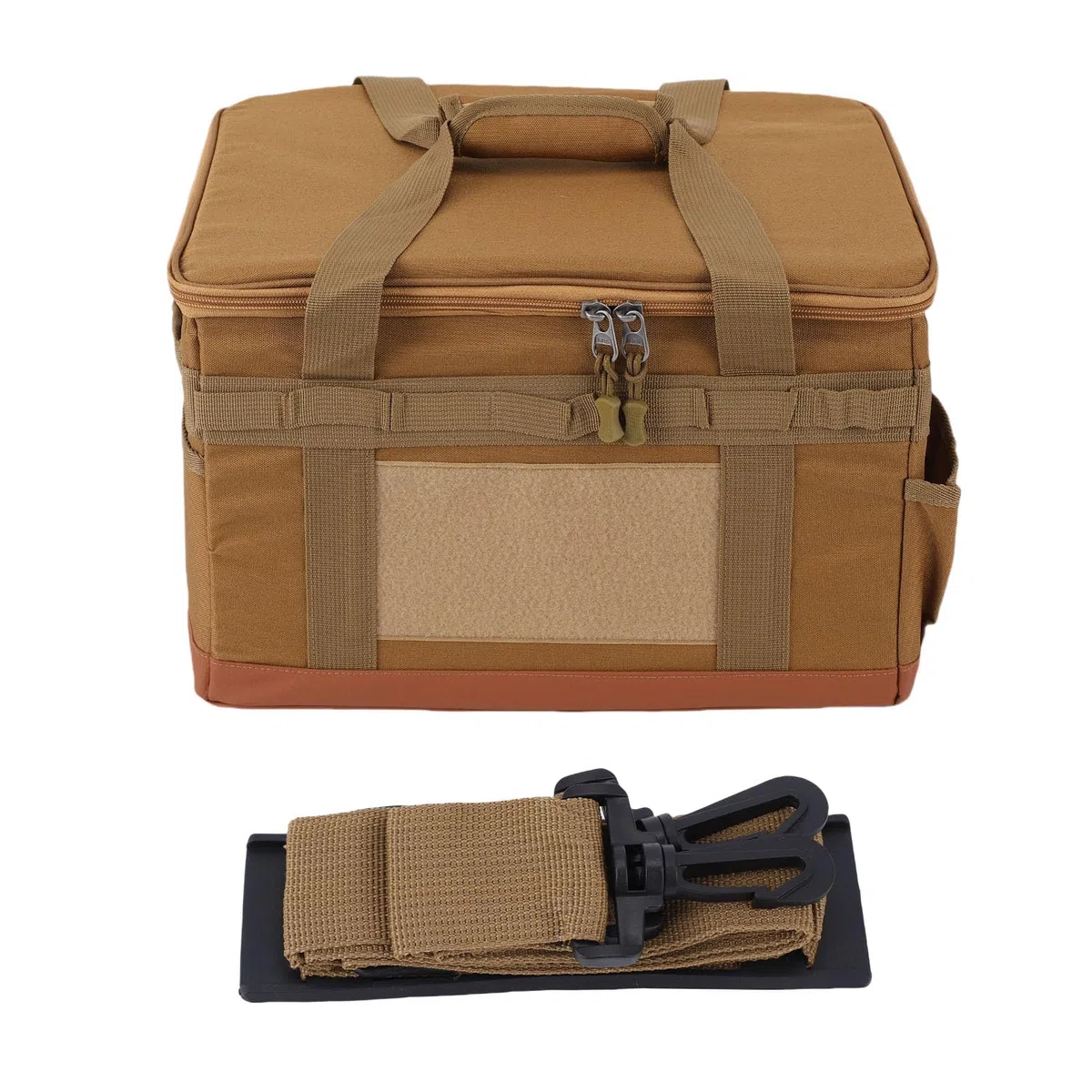 Fockety Bolsa de Almacenamiento para Acampar, Gran Capacidad 30L Organizador de Bolsas para Barbacoa y Picnic Diseño Duro Plegable Organizador de Maletero Bolsas Tácticas Multiusos