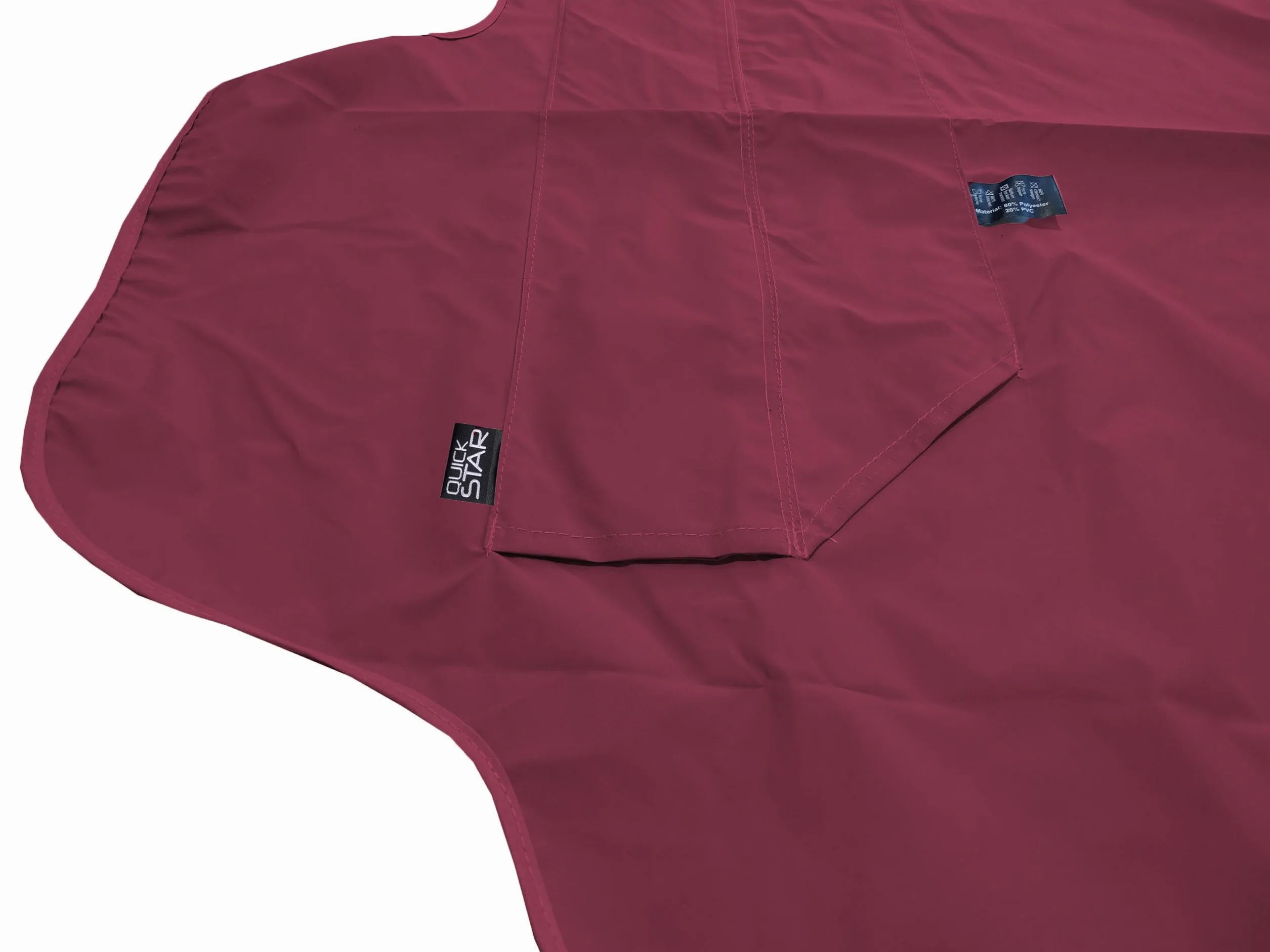 QUICK STAR Techo Columpio 200 x 145 cm Burdeos Impermeable | Funda Repuesto Balancin | Toldo de Reemplazo Universal UV 50 | Cubierta para Columpio de Jardín de 3 Plazas