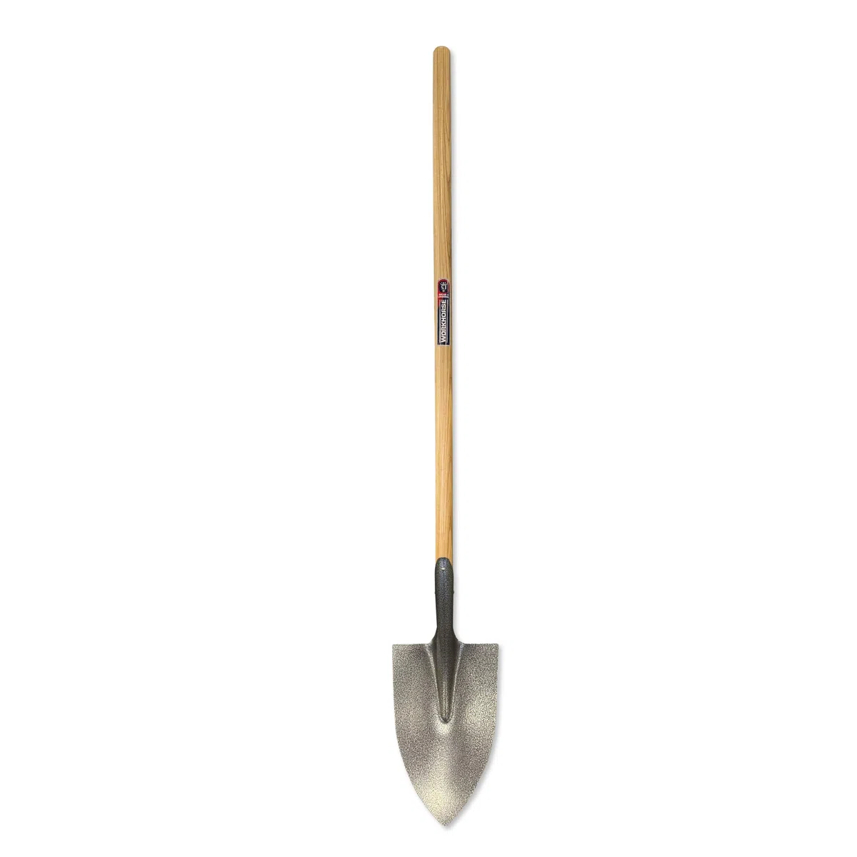 Spear & Jackson IRISHDS Pala Irlandesa de Punta, Acero al Carbono, Mango de Fresno, Pala de Excavación para Zanjeo, Tierra, Turba y Césped, Uso Profesional